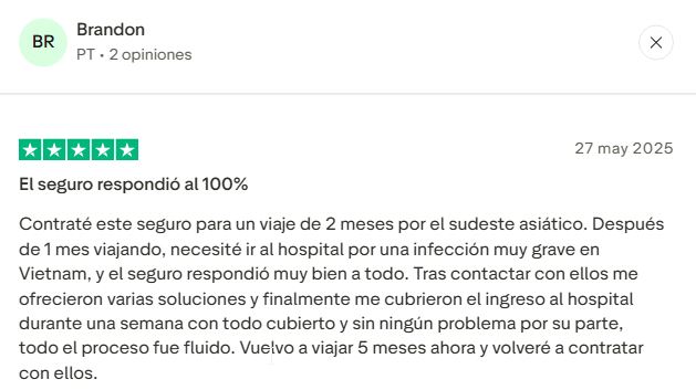Opiniones positivas de Chapka