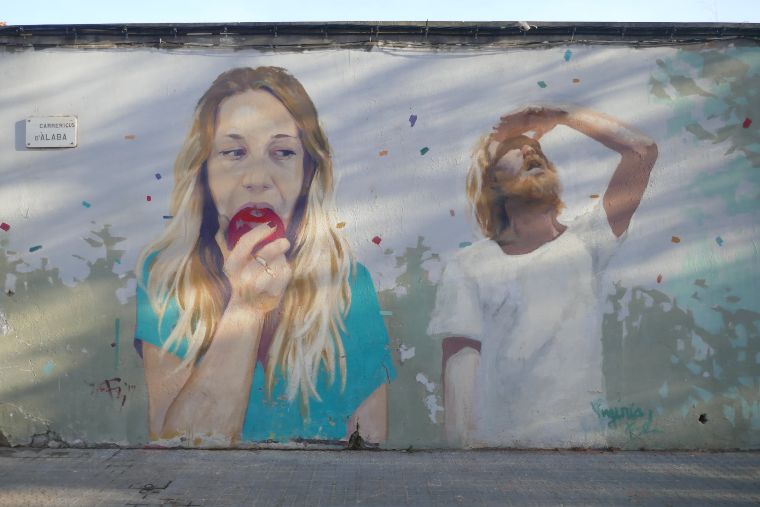 Arte urbano en Barcelona