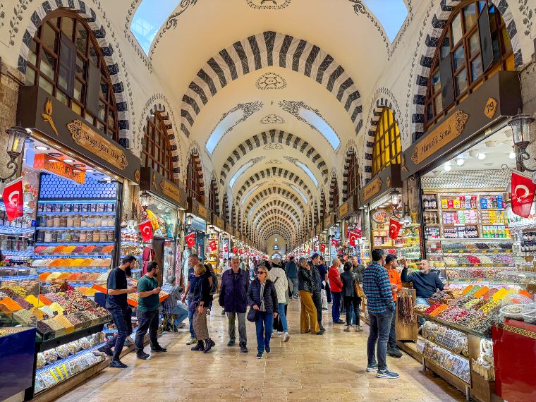 Bazar egipcio de Estambul