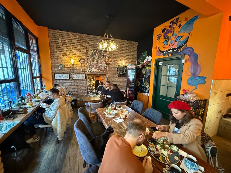 Cafetería con encanto en Estambul