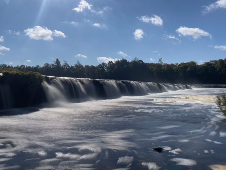 Cascada más grande que ver en los países bálticos