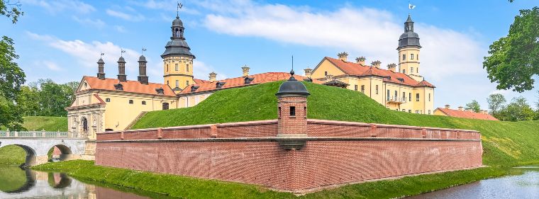 Castillo de Nesvizh en Bielorrusia