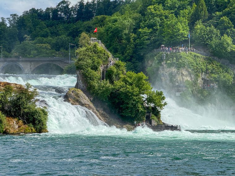 Cataratas del Rin en Suiza