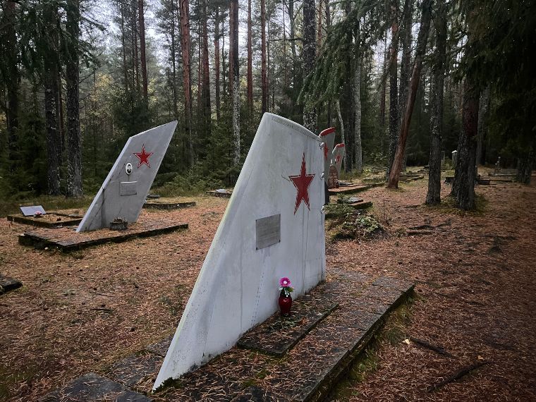 Cementerio de Amari en Estonia