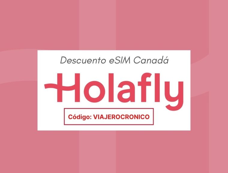 Descuento eSIM Canada de Holafly