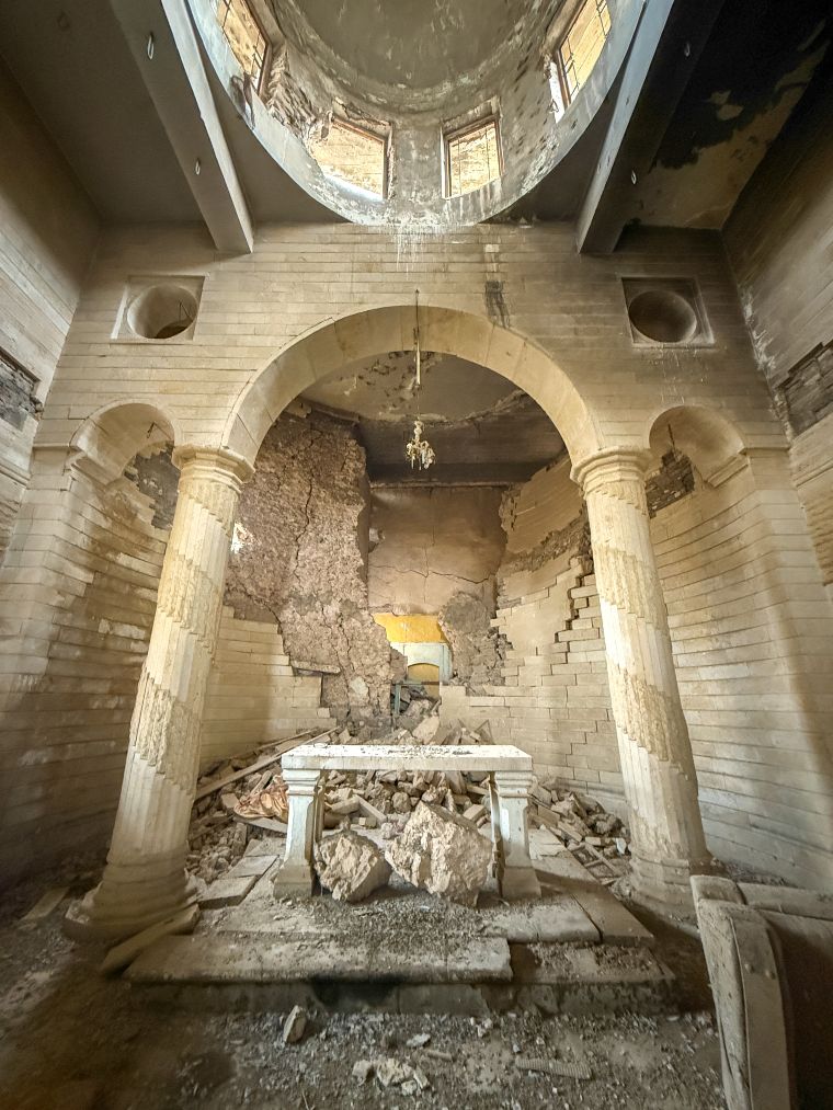 Iglesia en ruinas