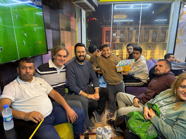 Interior de un bar en Irak
