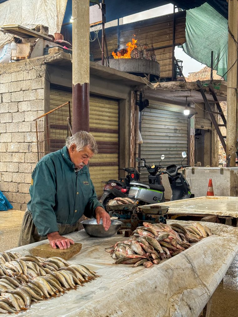 Mercado de pescado de Mosul