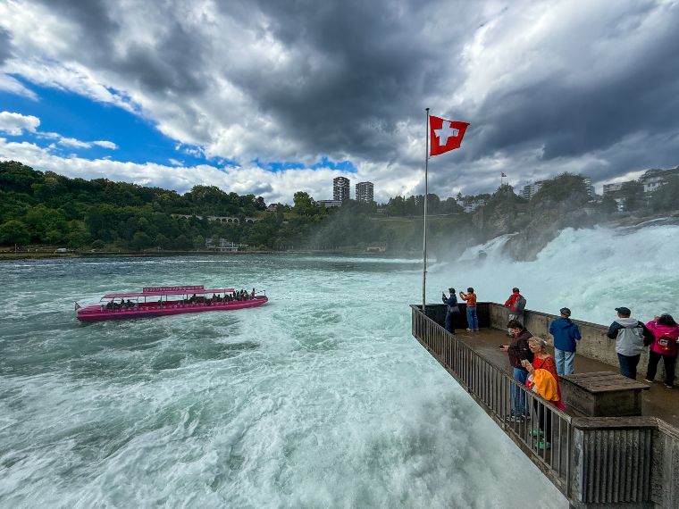 Mirador de las cataratas del Rin