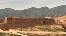 Ruinas de Nisa en Turkmenistán