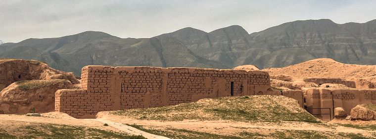 Ruinas de Nisa en Turkmenistán