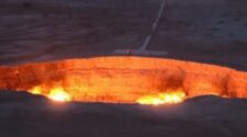 Pozo de Darvaza de Turkmenistán
