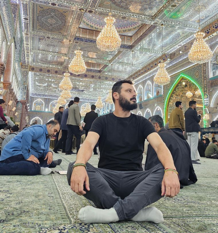 Interior del Santuario del Imam Hussain
