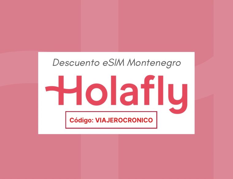 Tarjeta eSIM de Holafly para Montenegro