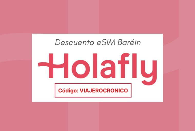 Descuento tarjeta eSIM de Holafly para Baréin