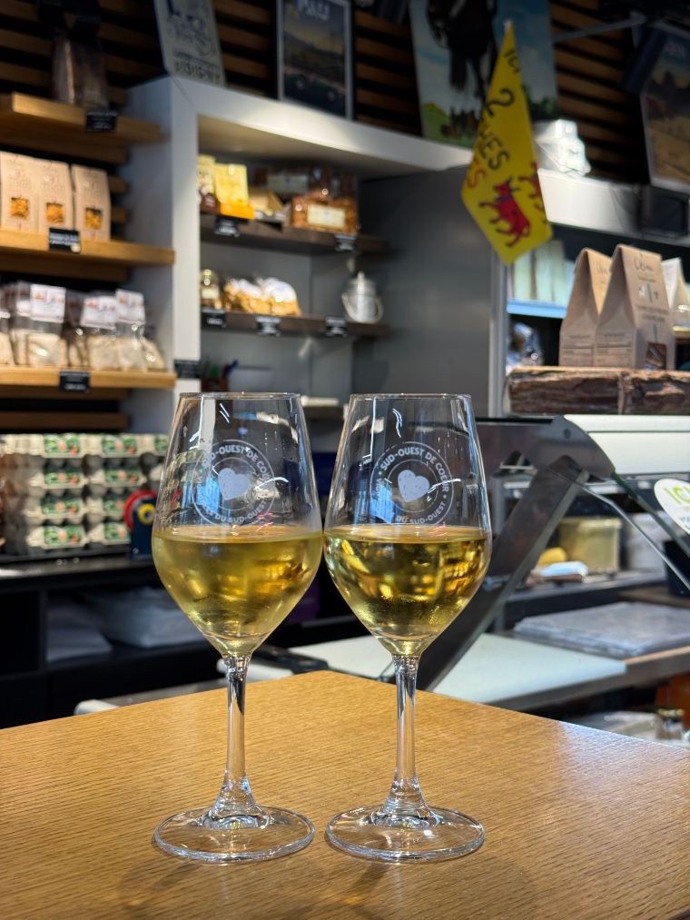 Vino de Jurançon en Les Halles