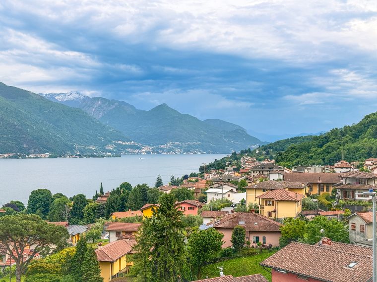 Vistas del lago de Como