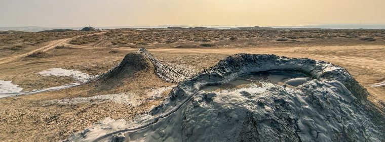 Volcanes de lodo de Azerbaiyán