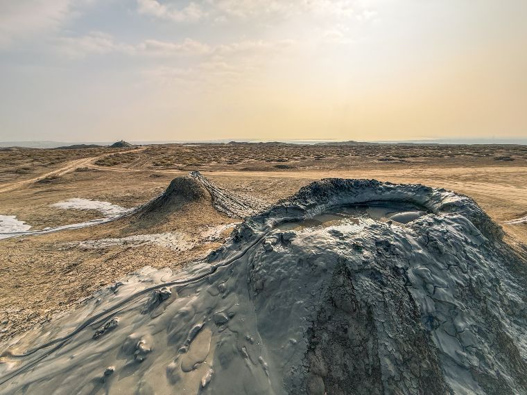 Volcanes de lodo de Bakú